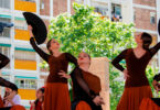 Las Academias bailan en el festival d'art flamenc de Catalunya a Cornellà de Llobregat.